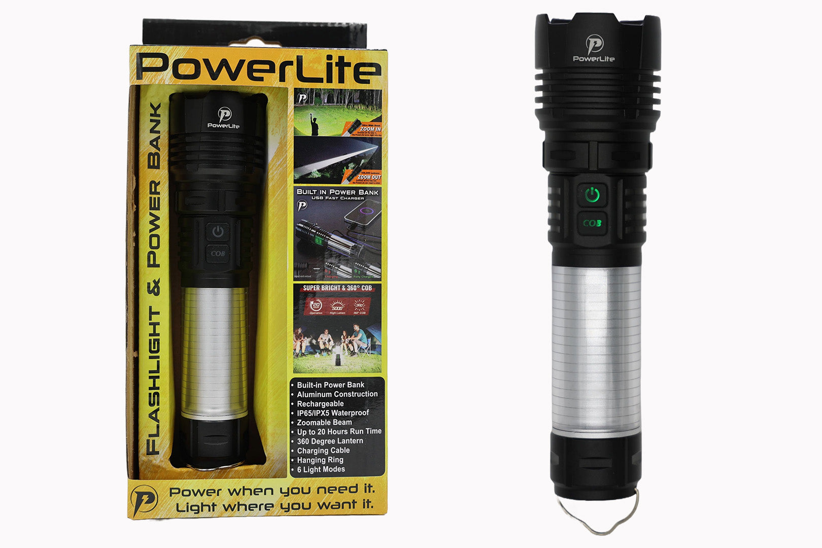Powerlite 3 in 1 Rechargeable Flashlight – Killz Products Powerlite 3 in 1 Rechargeable Flashlight – Killz Products