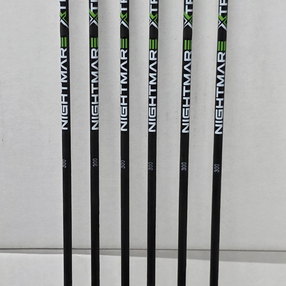 NIGHTMARE XTREME 300/ 350/400/ 500 Arrow 6/Pck w/ FREE Lighted Nocks
