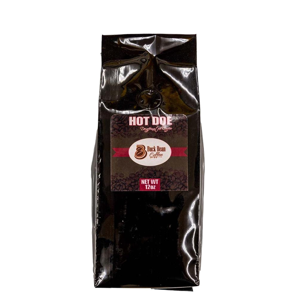 12oz Bag Ground Hot Doe Buck Bean Coffee